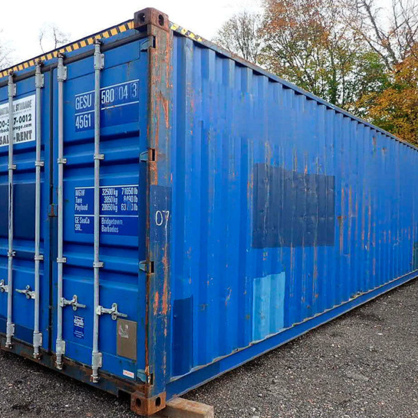 Contenedor de 40 pies high cube usado