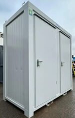 Bloque Sanitario Doble 2,4 × 1,5 m – WC + Urinario Separados, Aislado y Listo para Usar - Imagen 2