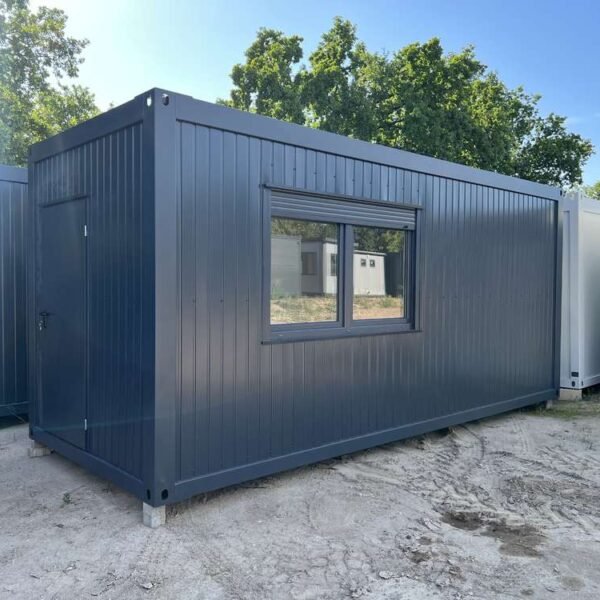 Contenedor con cocina americana, WC y ducha 6.00 x 2.43m