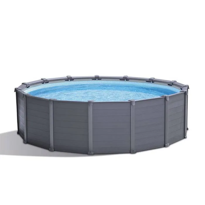 Kit de piscina de grafito de 4,78 x 1,24 m - Intex