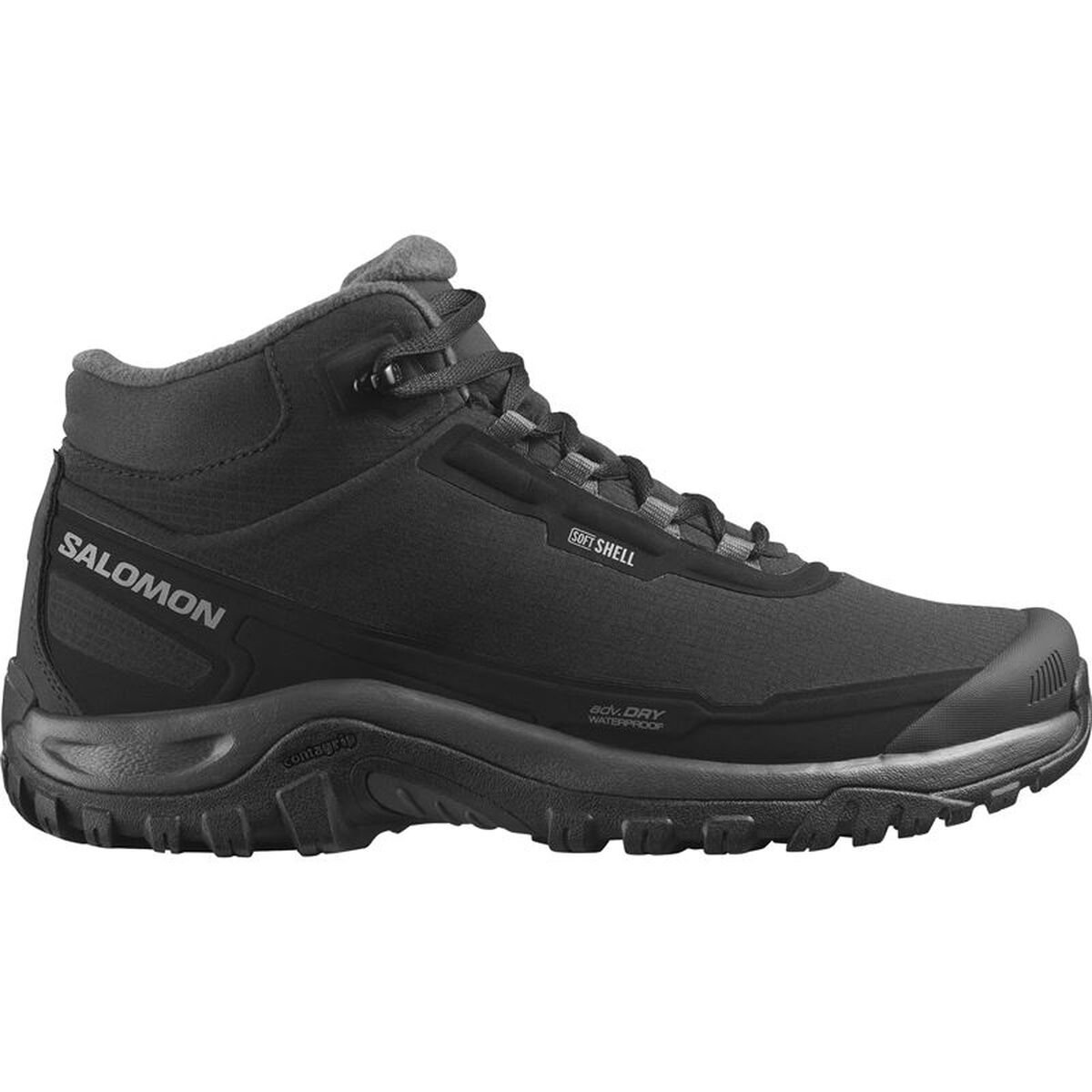 0198720109995_S64213871_P00.jpg Botas de montaña Salomon Shelter Negra - Imagen 1