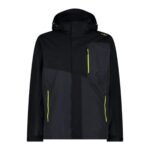 Chaqueta de Deporte para Hombre Campagnolo Man Zip Detachable Inn Negra