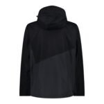 Chaqueta de Deporte para Hombre Campagnolo Man Zip Detachable Inn Negra - Imagen 2