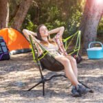 Silla Plegable de Camping Balancín Kamprock InnovaGoods