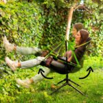 Silla Plegable de Camping Balancín Kamprock InnovaGoods - Imagen 2