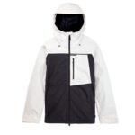 Anorak de esquí Burton Logepole Stowht Blanco Hombre