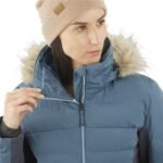 Anorak de esquí Salomon LC1562200 Azul claro - Imagen 6