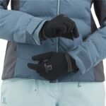 Anorak de esquí Salomon LC1562200 Azul claro - Imagen 8