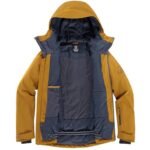 Anorak de esquí Salomon LC1583400 Dorado Hombre - Imagen 2