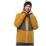 Anorak de esquí Salomon LC1583400 Dorado Hombre - Imagen 3