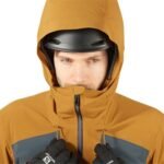 Anorak de esquí Salomon LC1583400 Dorado Hombre - Imagen 5