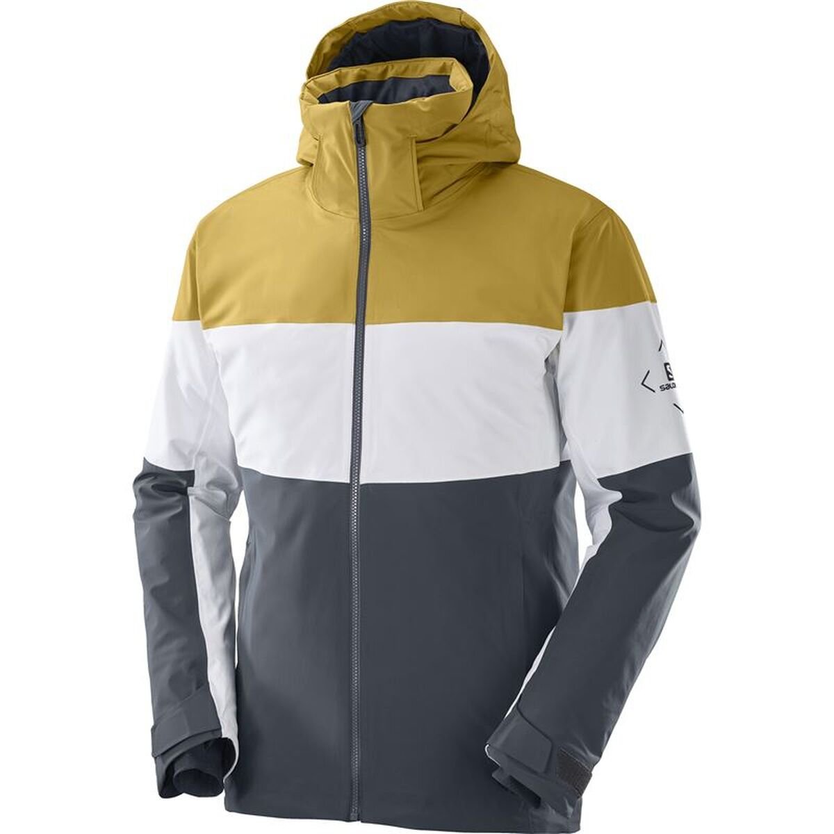 S64223816_P00.jpg Anorak de esquí Salomon LC1587700 Gris claro Hombre - Imagen 1