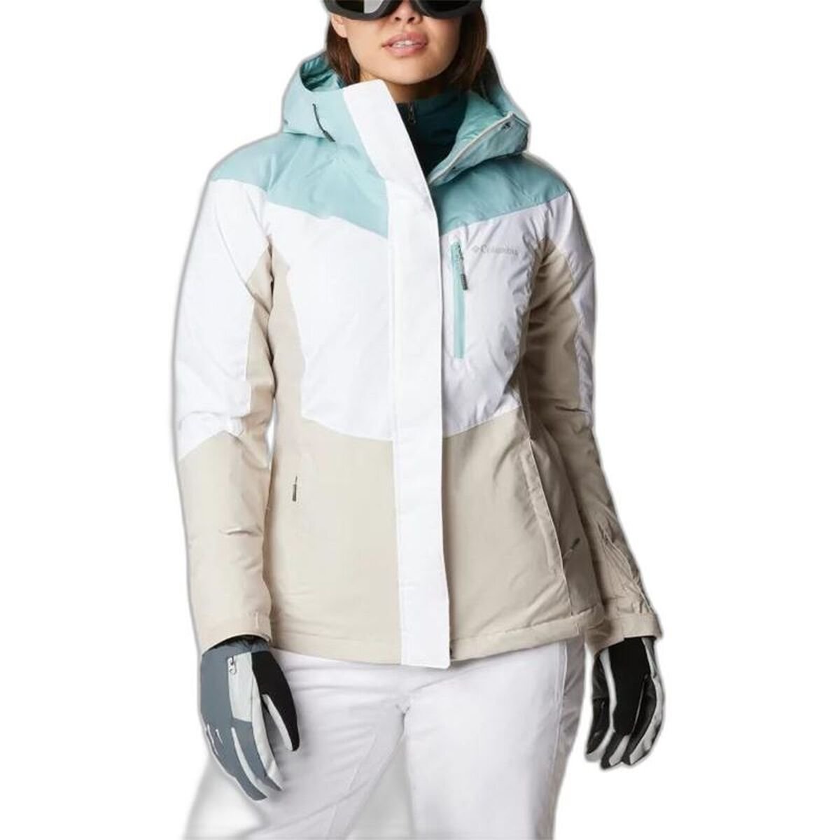 S64224998_P00.jpg Anorak de esquí Columbia 2007581102 Blanco - Imagen 1