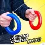 Cometa Eolo Pop-Up Magic 125 x 72 cm Arcoíris 12 Unidades - Imagen 5