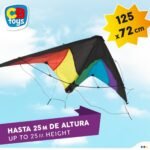 Cometa Eolo Pop-Up Magic 125 x 72 cm Arcoíris 12 Unidades - Imagen 7