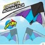 Cometa Eolo Pop-up Magic Blanca Morado - Imagen 3