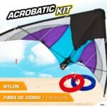 Cometa Eolo Pop-up Magic Blanca Morado - Imagen 4