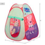 Tienda de campaña Peppa Pig 75 x 90 x 75 cm 12 Unidades - Imagen 5