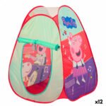 Tienda de campaña Peppa Pig 75 x 90 x 75 cm 12 Unidades